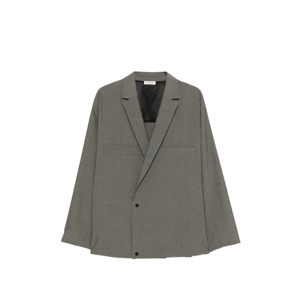 Fear Of God Notch-lapel Press-stud Shirt Jacket