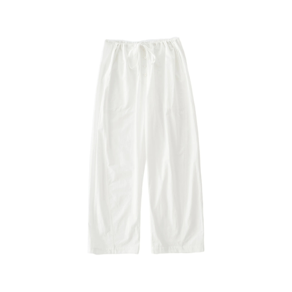 Studio Nicholson Ventura Tie-waist Placket Trousers