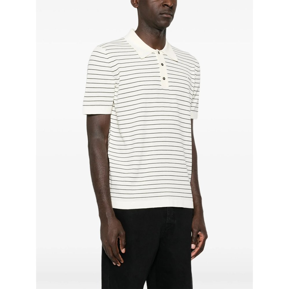 A. P.C. Fitted Striped Polo