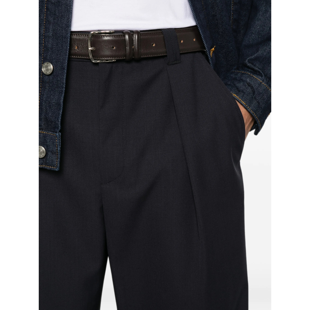 A. P.C. Loose Canvas Barrel Trousers