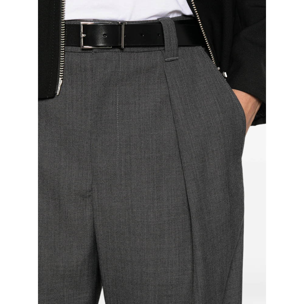 A. P.C. Loose Canvas Barrel Trousers