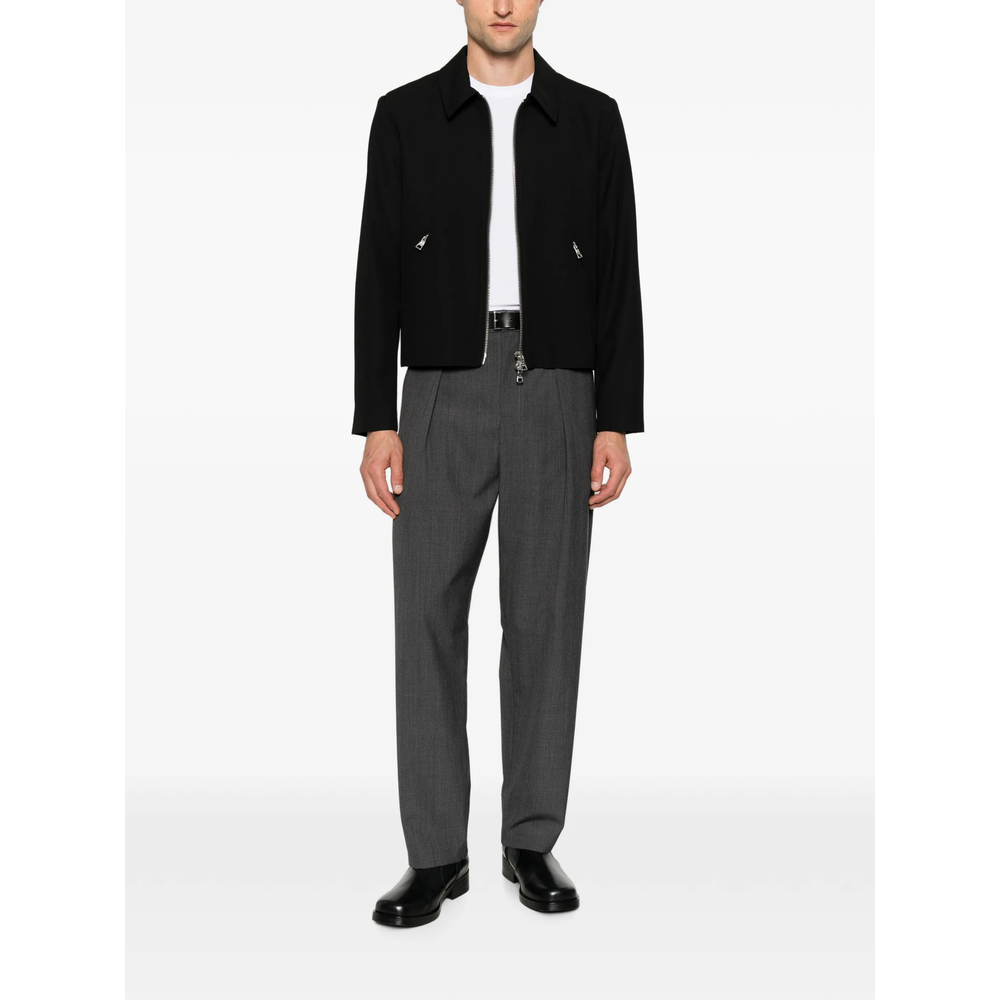A. P.C. Loose Canvas Barrel Trousers