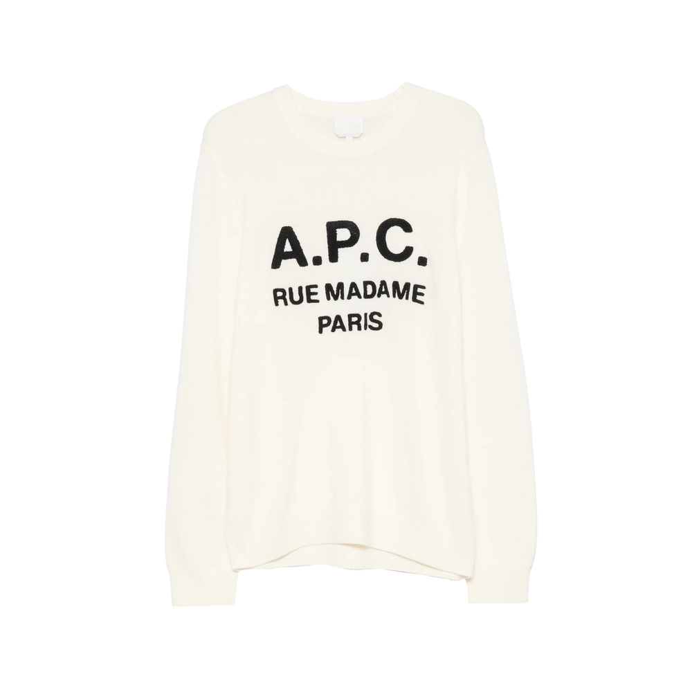 A. P.C. Maurice Logo-Embroidered Sweater