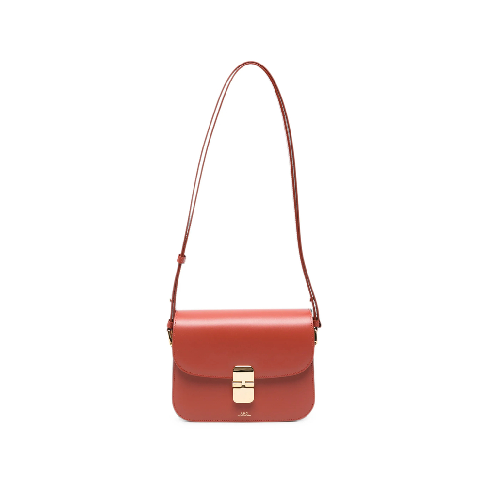 A. p.c. Grace Leather Shoulder Bag