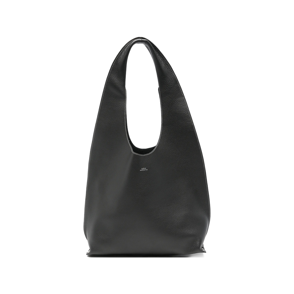A. p.c. Neige Clou Leather Tote Bag