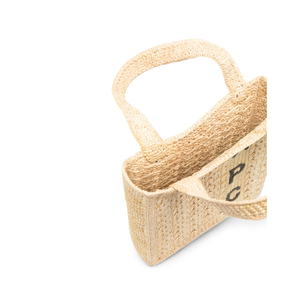 A. P.C. June Logo-Embroidered Woven Tote Bag