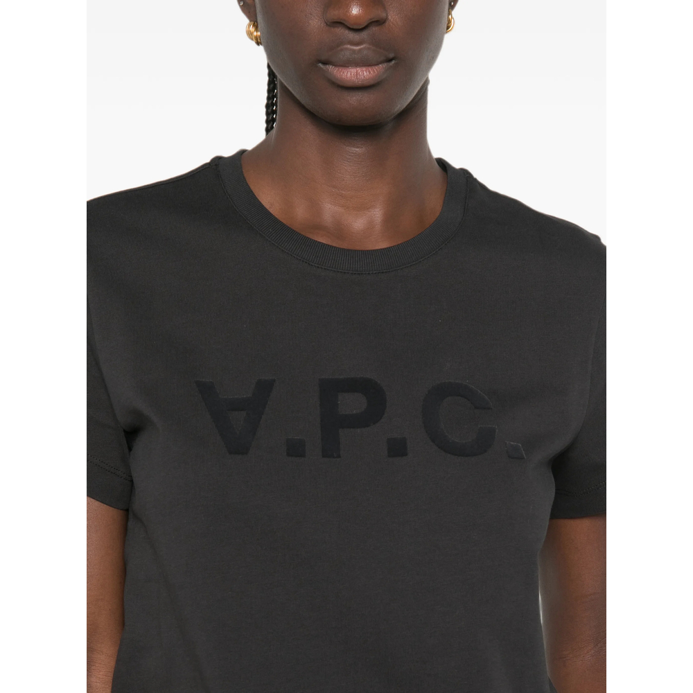 A. P.C. Logo-Print T-Shirt