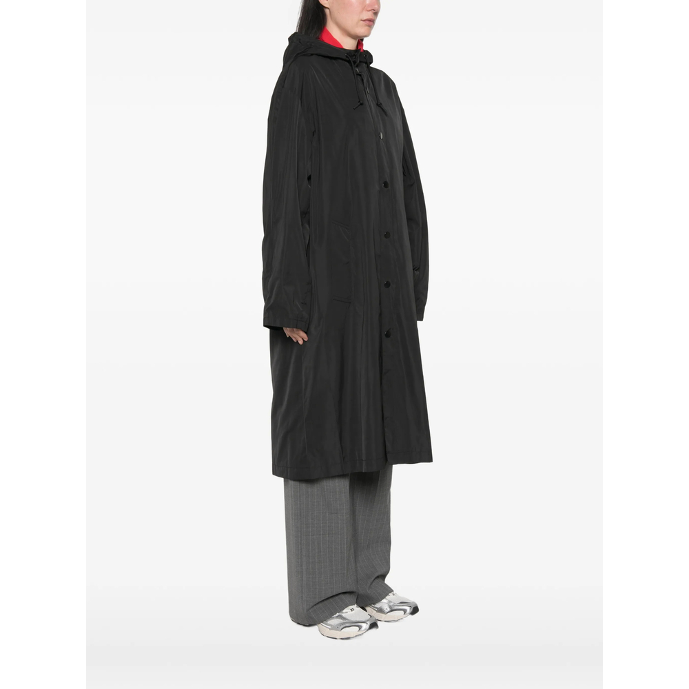 A. P.C. Logo-Print Raincoat