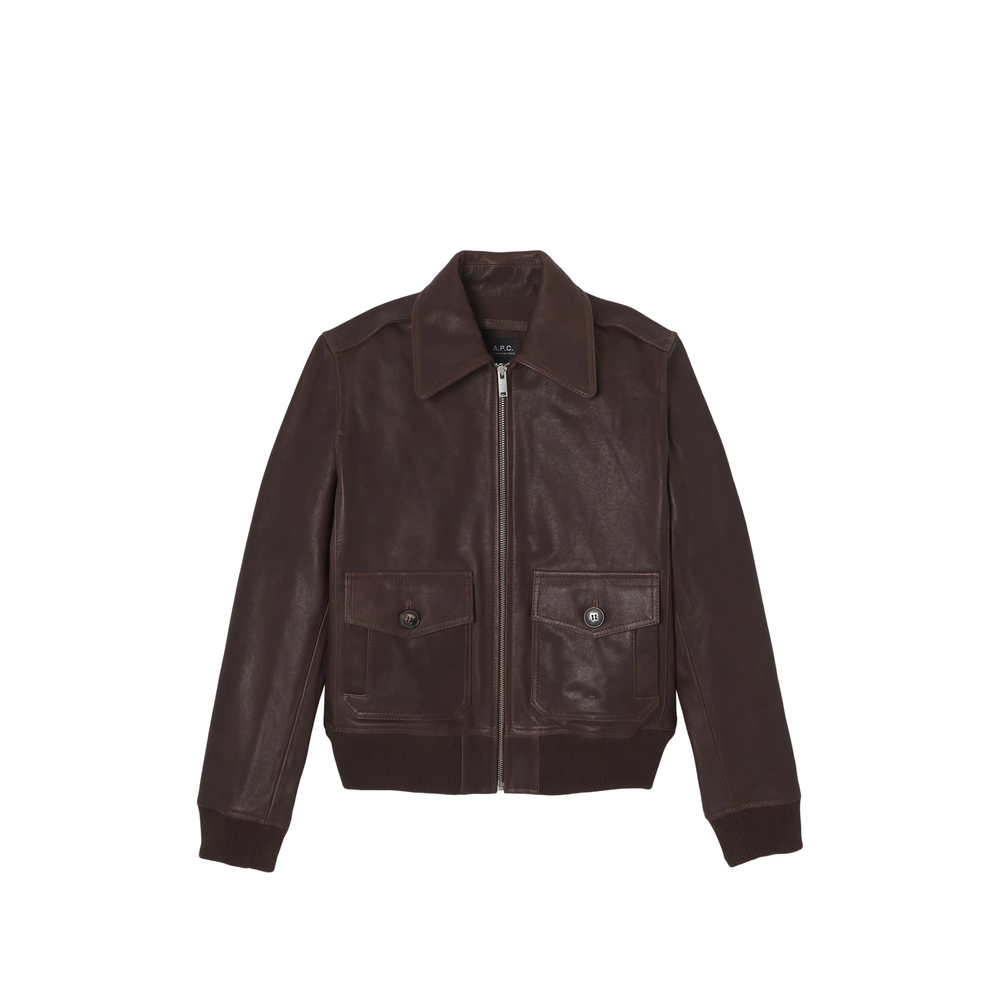 A. p.c. Leather Jacket