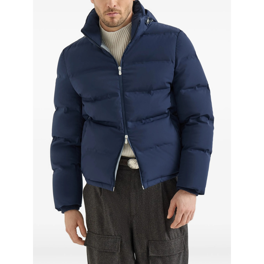 Stretch Bonded Nylon Down Jacket With Heat-Bonded Seams