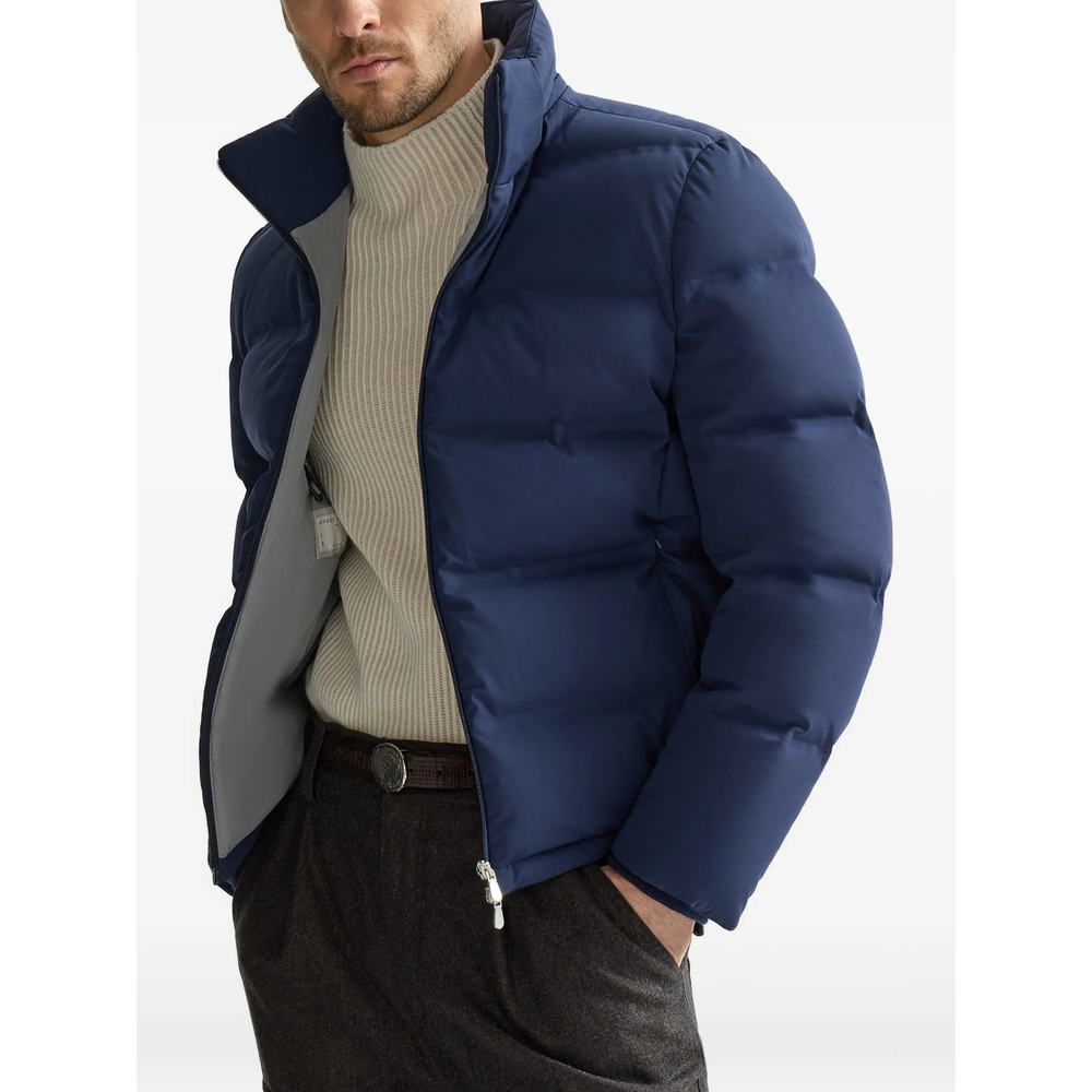 Stretch Bonded Nylon Down Jacket With Heat-Bonded Seams