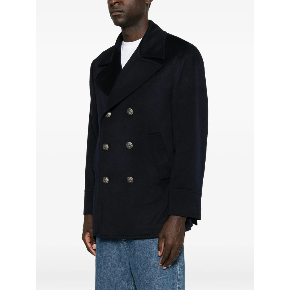 Double-Breasted Peacoat