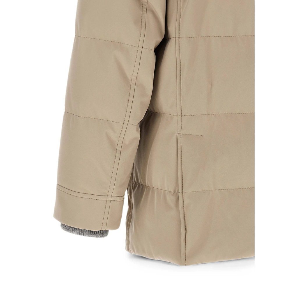 Quilted Hooded Parka
