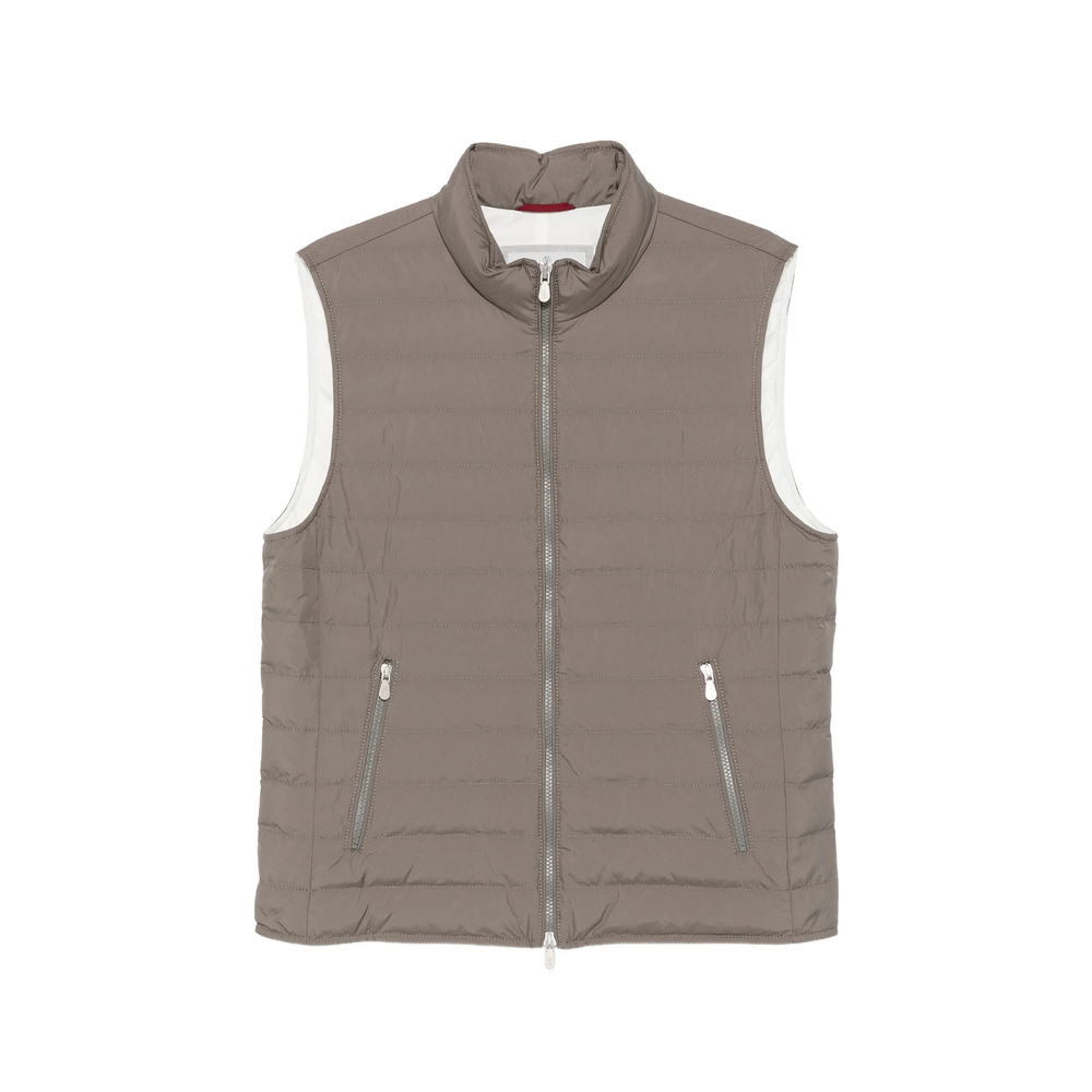 Brunello Cucinelli Quilted High-neck Gilet