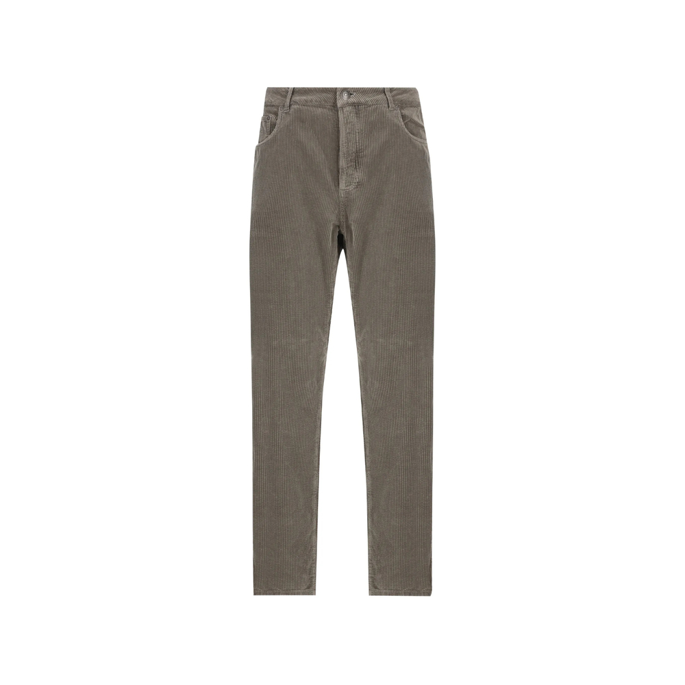 Brunello Cucinelli Corduroy Straight-leg Trousers