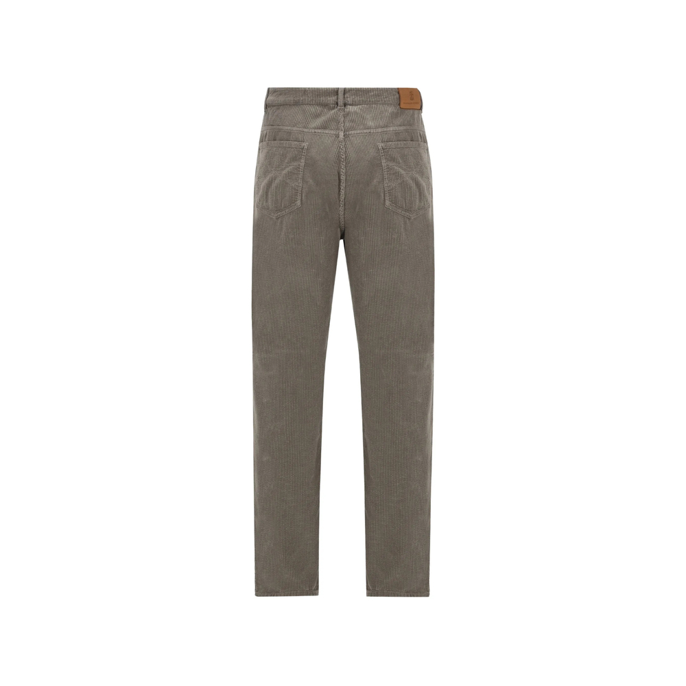 Straight-Leg Trousers Corduroy