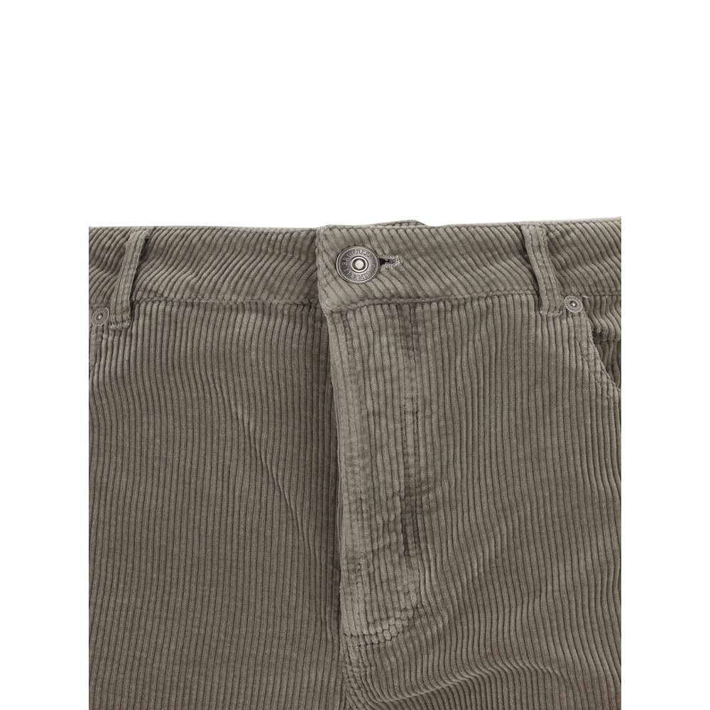 Straight-Leg Trousers Corduroy