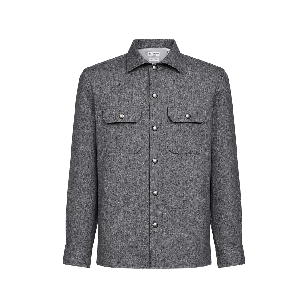 Brunello Cucinelli Virgin Wool Shirt
