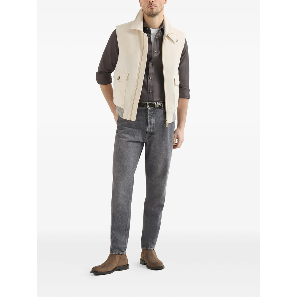 Garment-Dyed Western Shirt