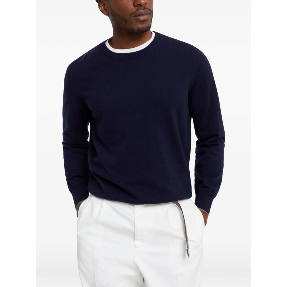 Crew-Neck Cashmere Sweater