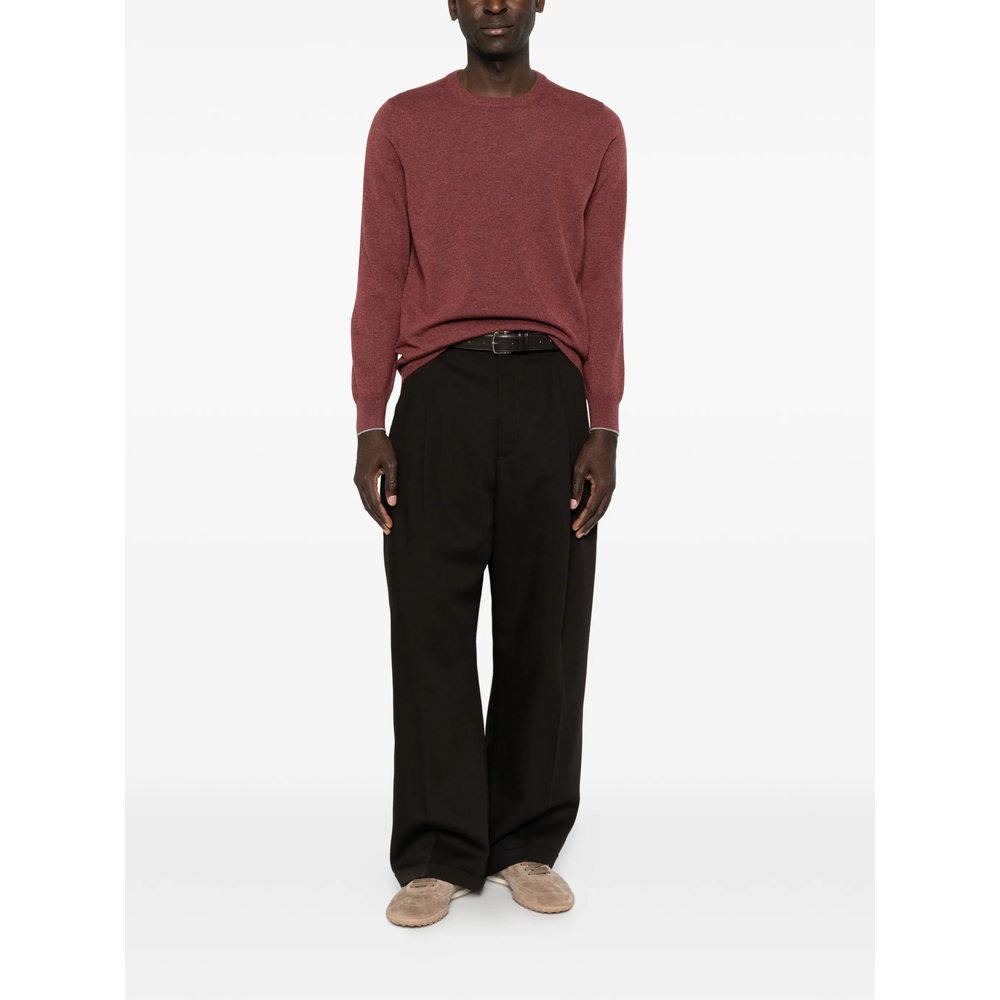 Crew-Neck Long-Sleeve Sweater
