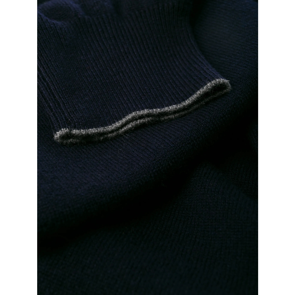 Zip-Fastening Cashmere Sweater