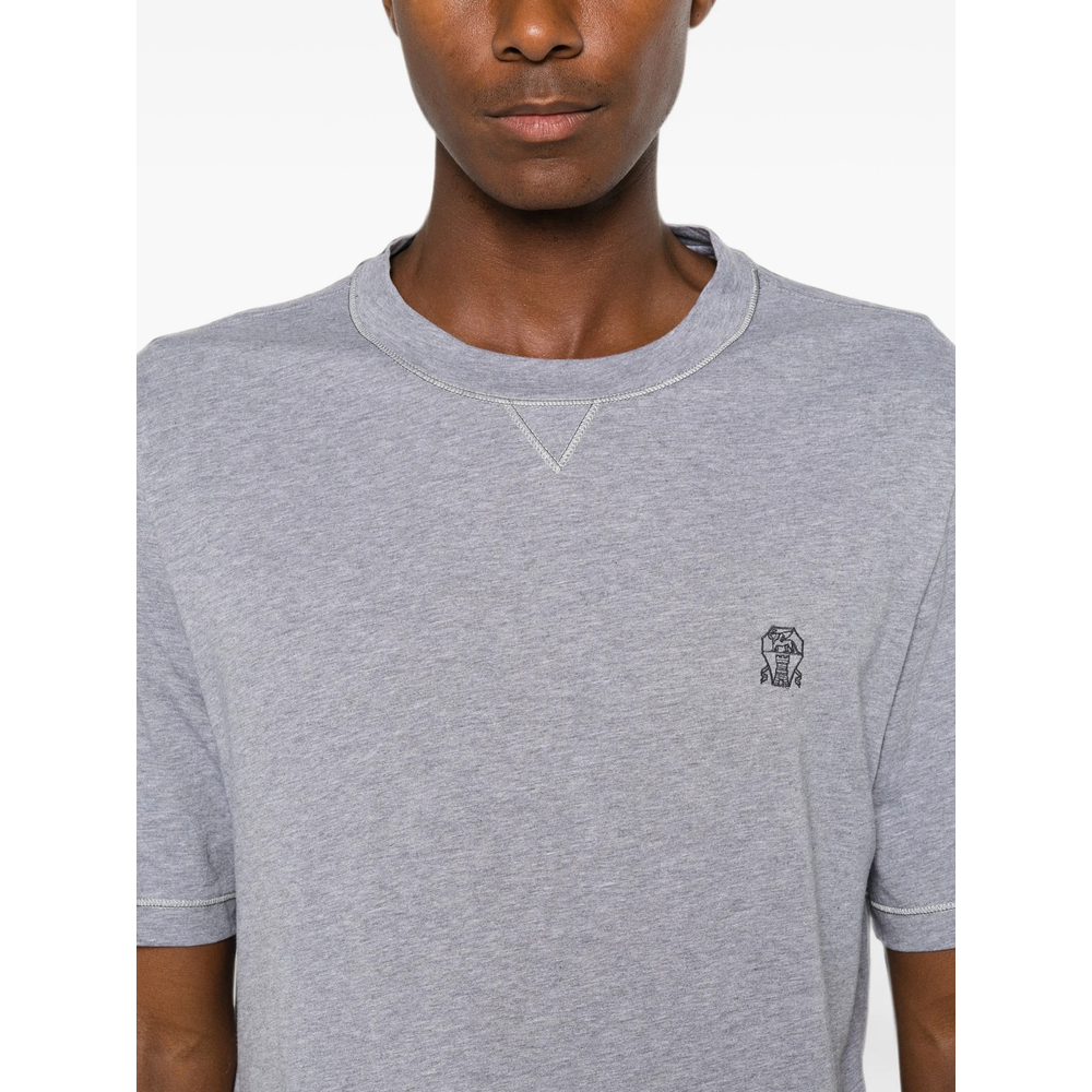 Logo-Embroidered T-Shirt