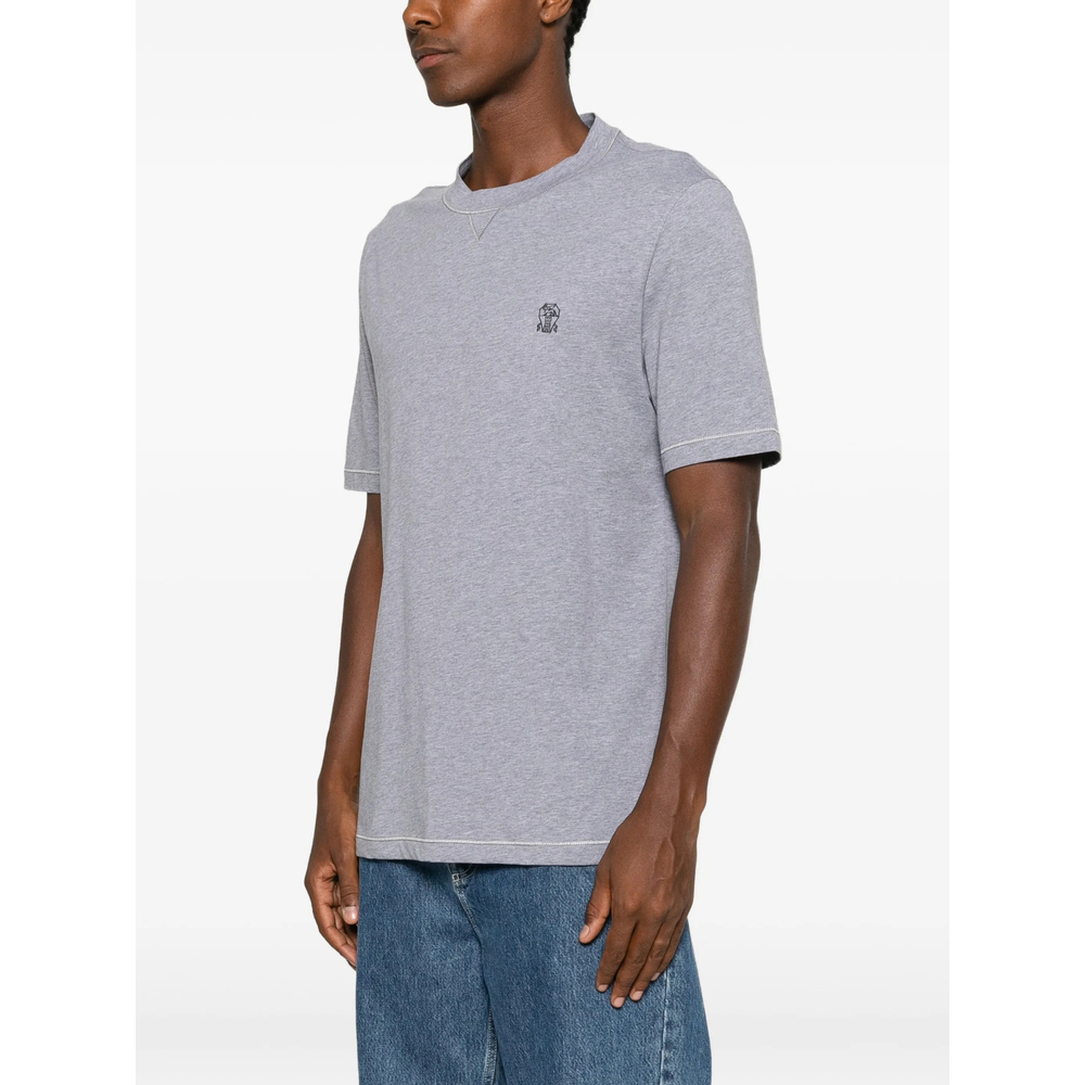 Logo-Embroidered T-Shirt