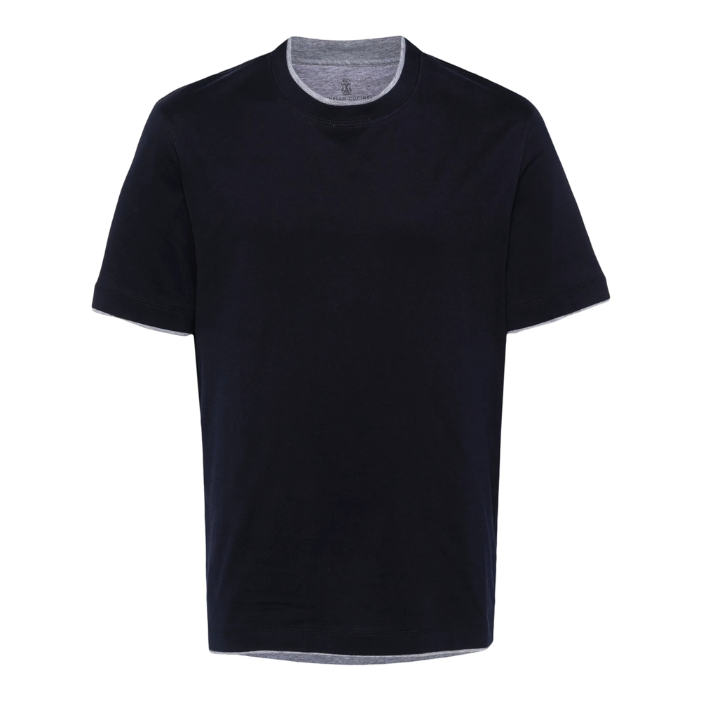 Brunello Cucinelli Layered-effect T-shirt