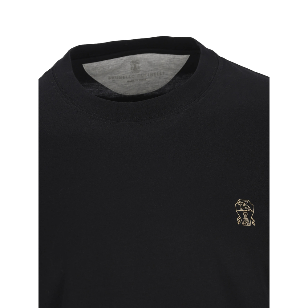 Cotton Jersey Crew-Neck T-Shirt