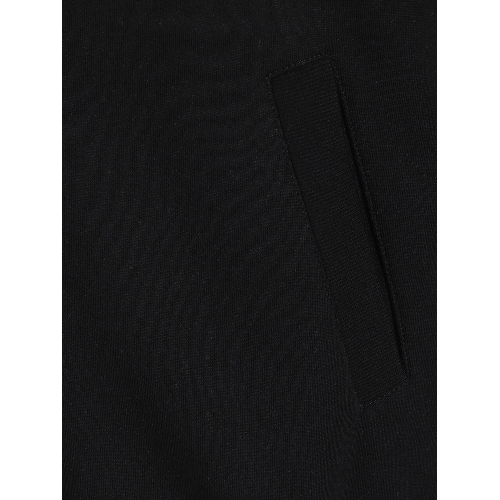 Cotton Zip-Front Sweatshirt