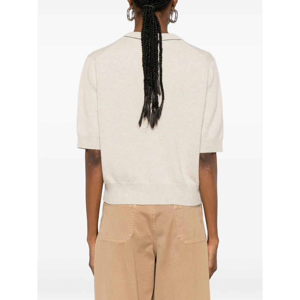 Short-Sleeve Sweater