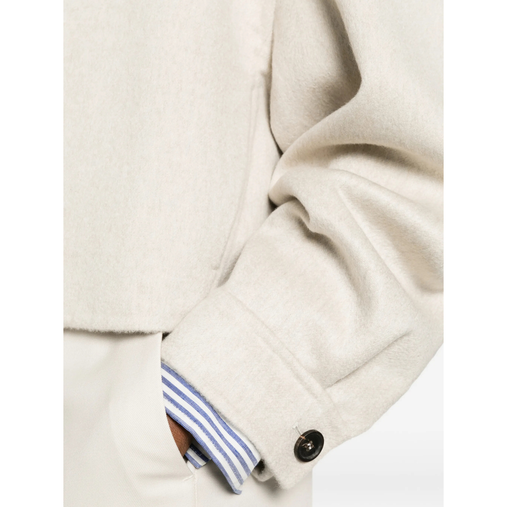 Button-Fastening Jacket