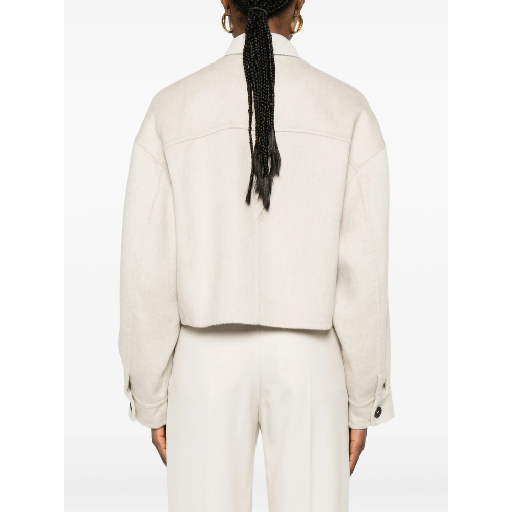 Button-Fastening Jacket