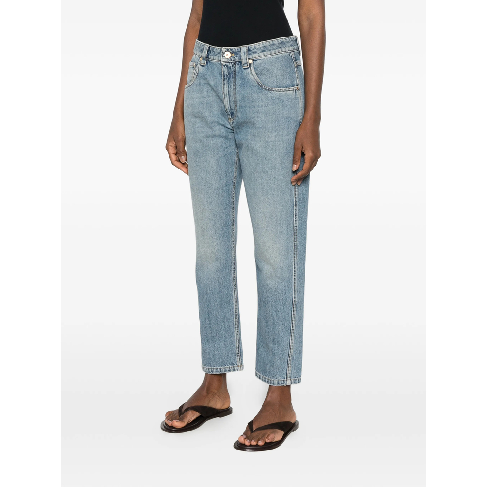 Logo-Patch Jeans