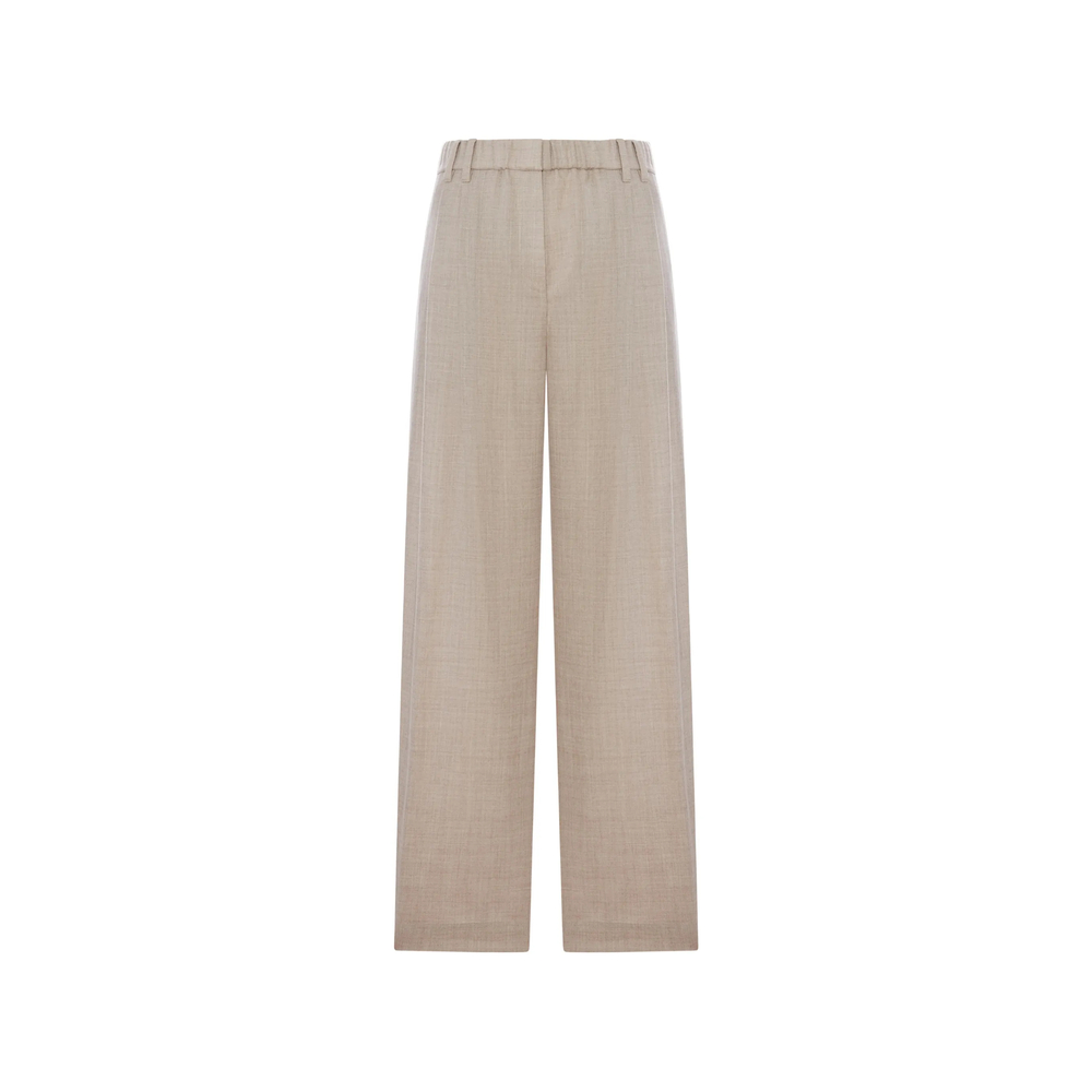 Brunello Cucinelli Straight-leg Cashmere Trousers
