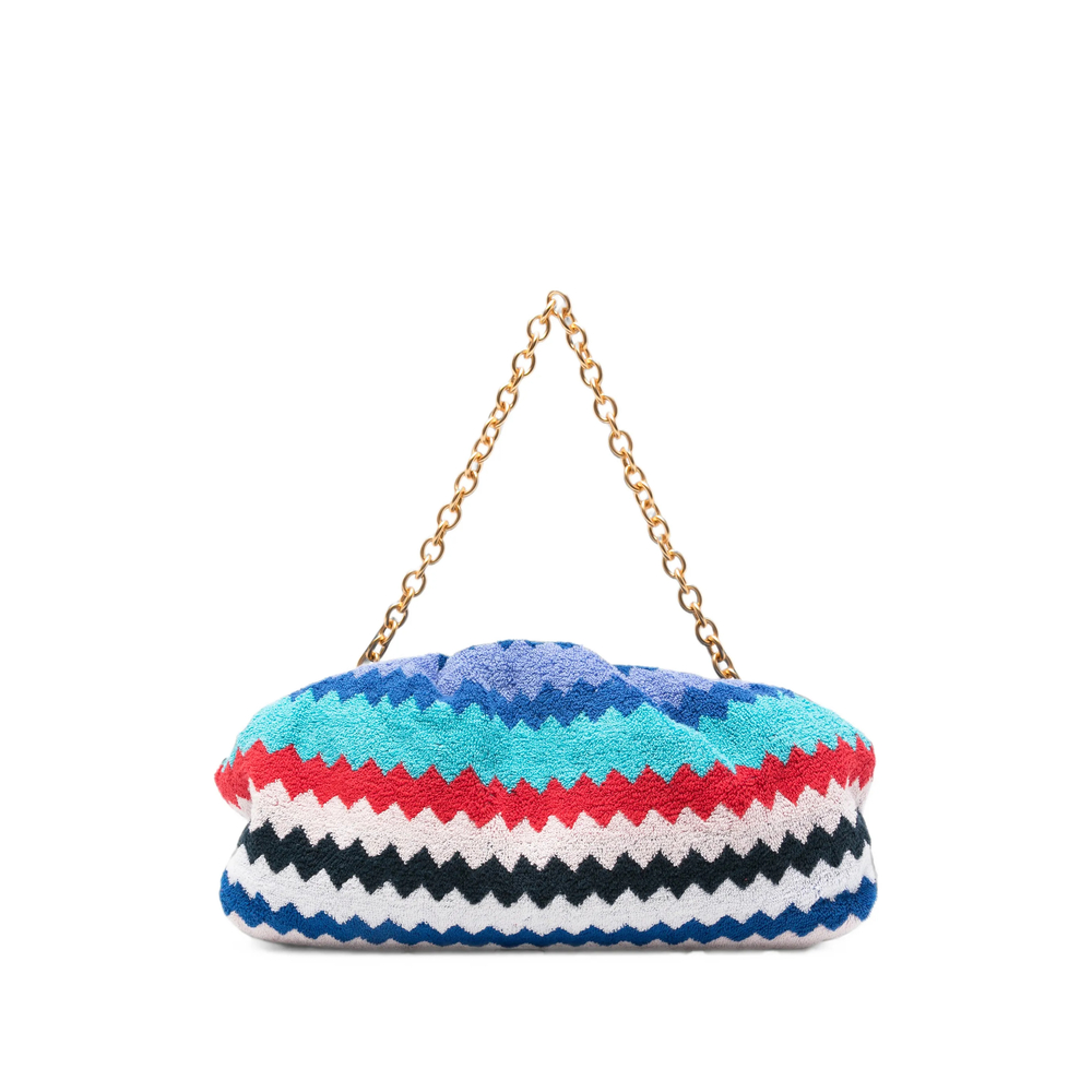 Missoni — Missoni Zigzag-woven Chain-strap Clutch Bag