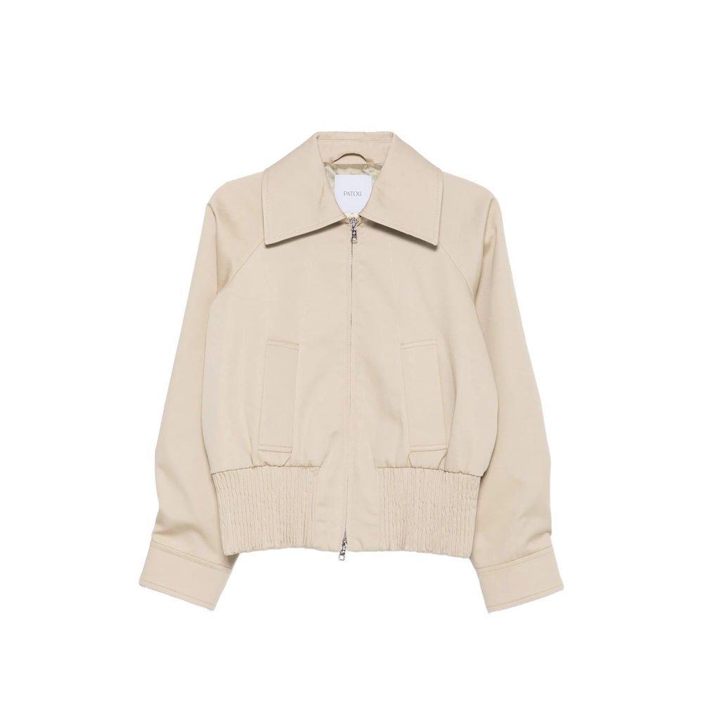 Patou Zip-fastening Pointed-collar Jacket