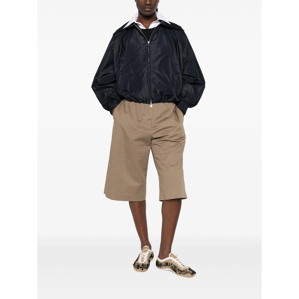 Zip-Fastening Long-Sleeve Jacket
