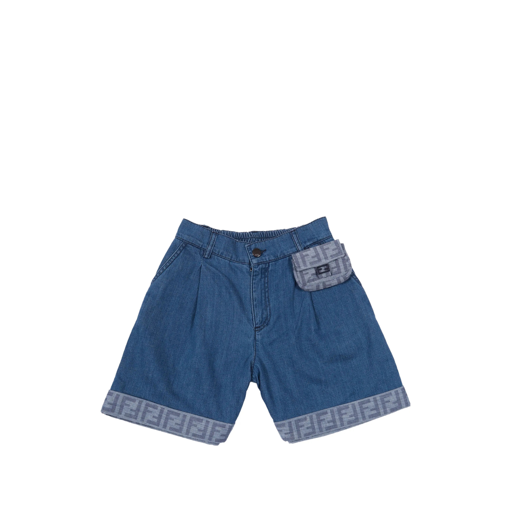Fendi Belt-loops Shorts