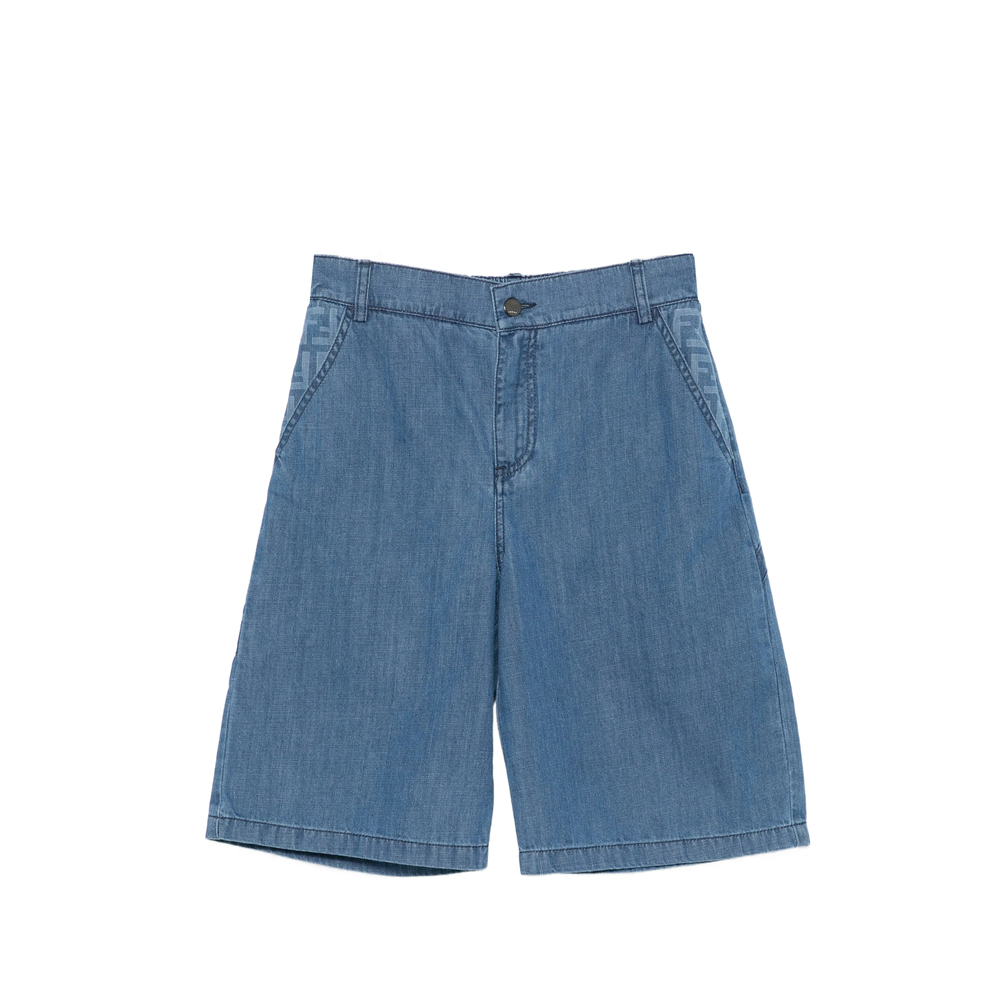 Fendi FF Logo-print Shorts