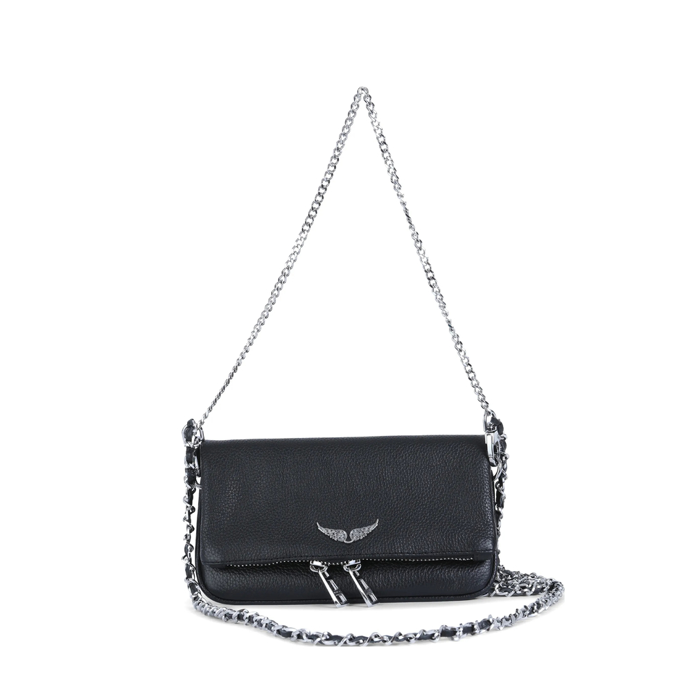 Zadig & Voltaire — Zadig & Voltaire Mini Rock Leather Clutch Bag