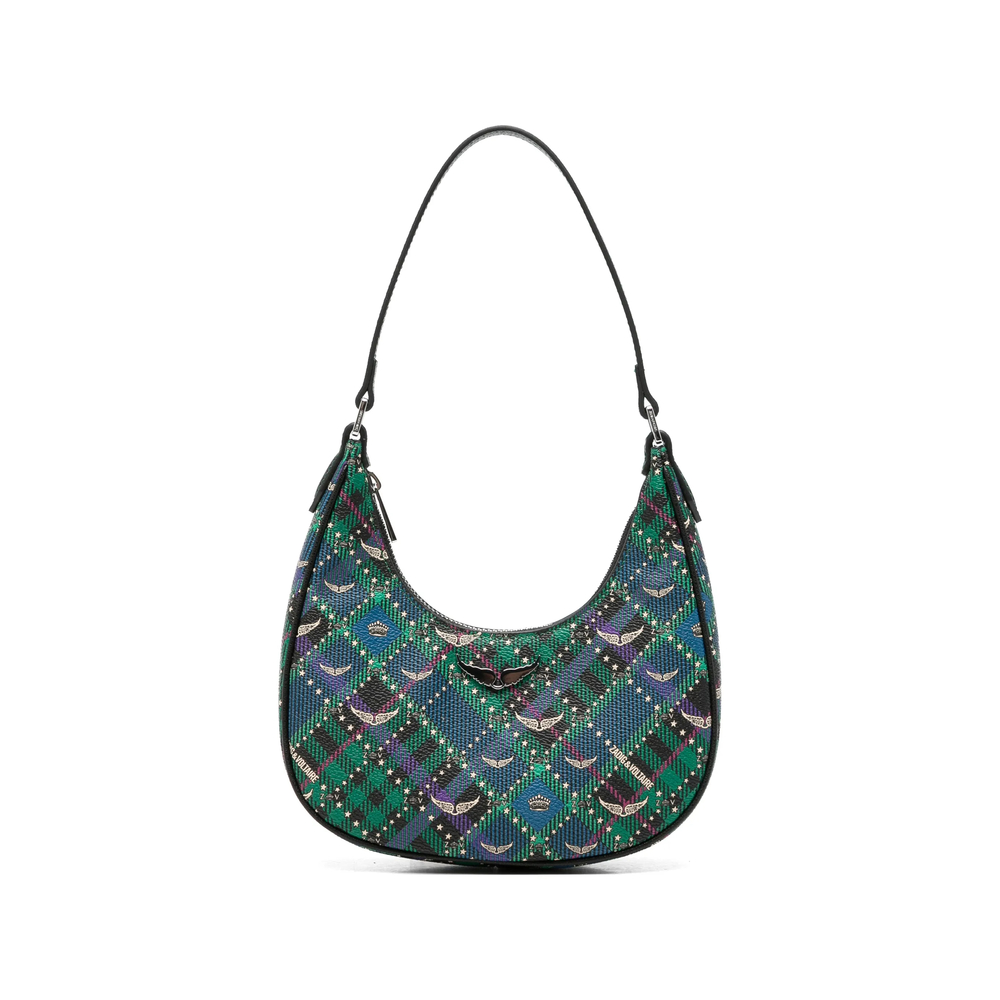 Z Night Out Plaid-Pattern Shoulder Bag
