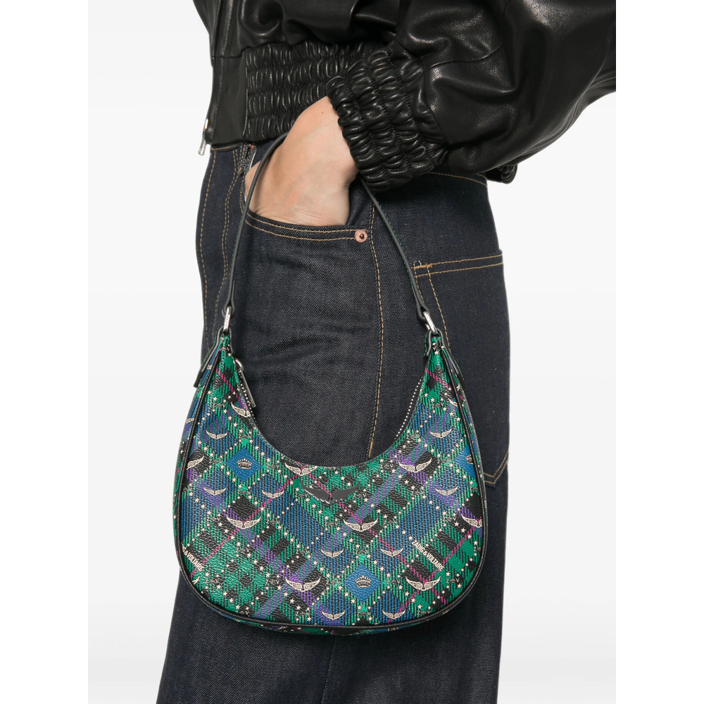 Z Night Out Plaid-Pattern Shoulder Bag