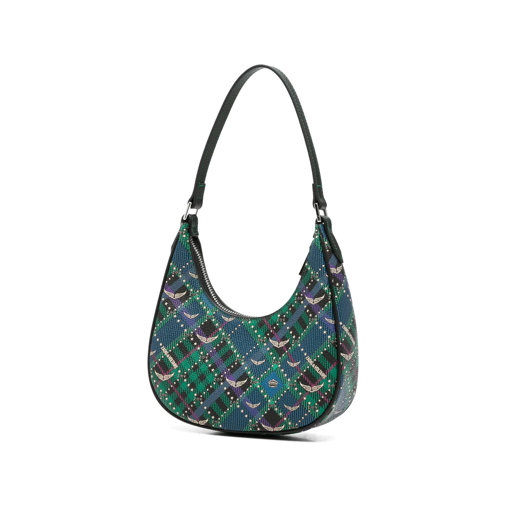 Z Night Out Plaid-Pattern Shoulder Bag