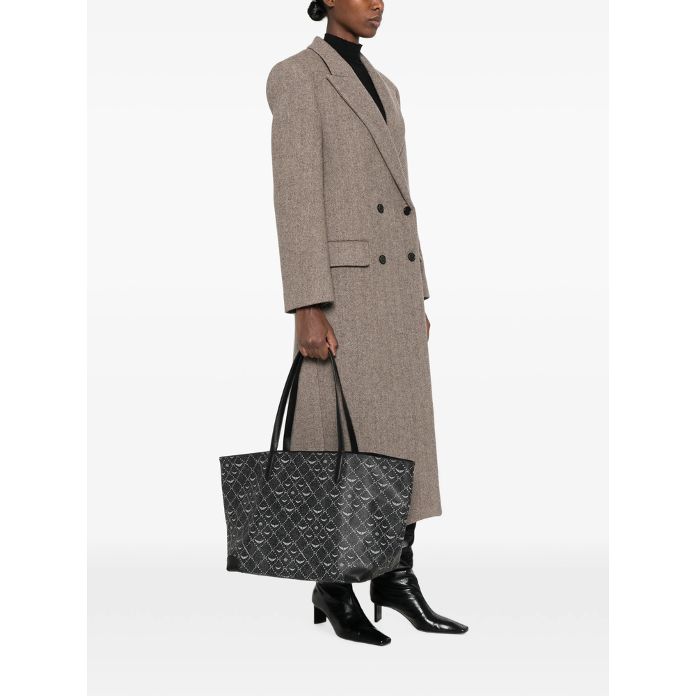 Monogram-Print Tote Bag