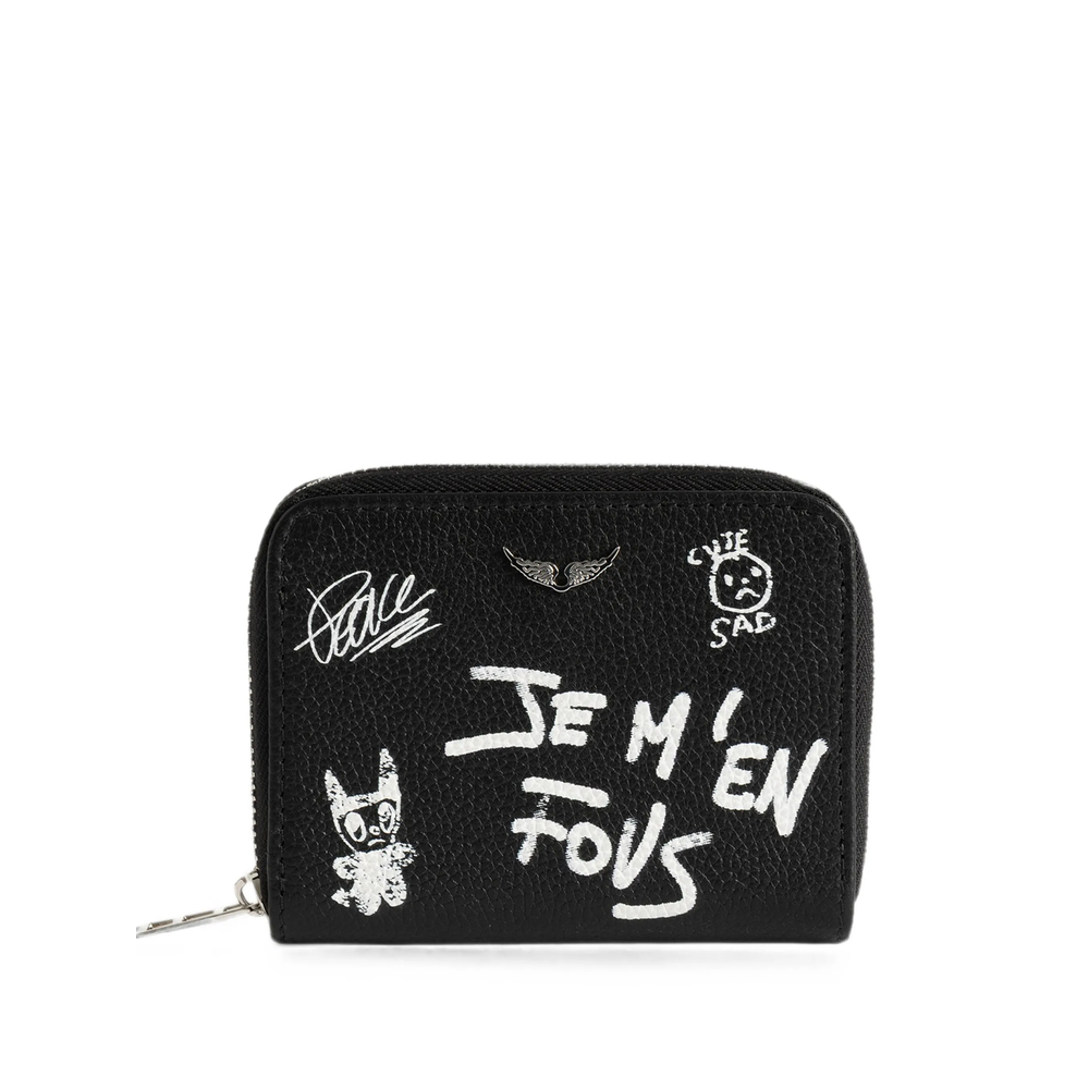 Zadig & Voltaire Mini ZV Arty Tag Wallet