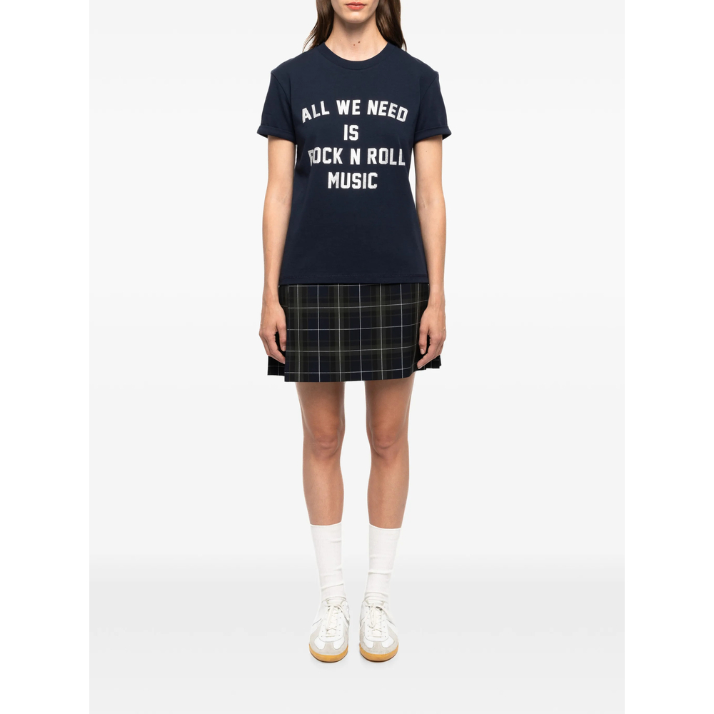 Walk Strass-Embellished Slogan-Print T-Shirt