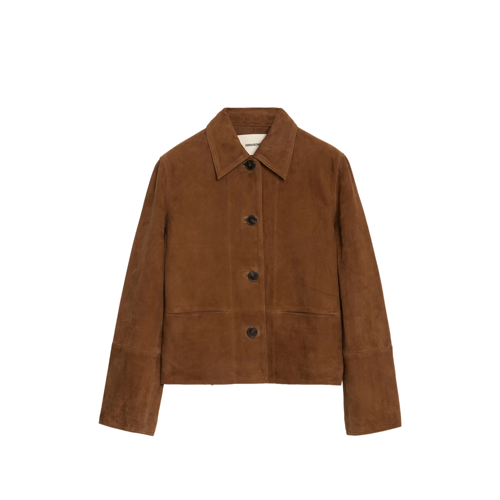 Zadig & Voltaire Lessa Suede Jacket