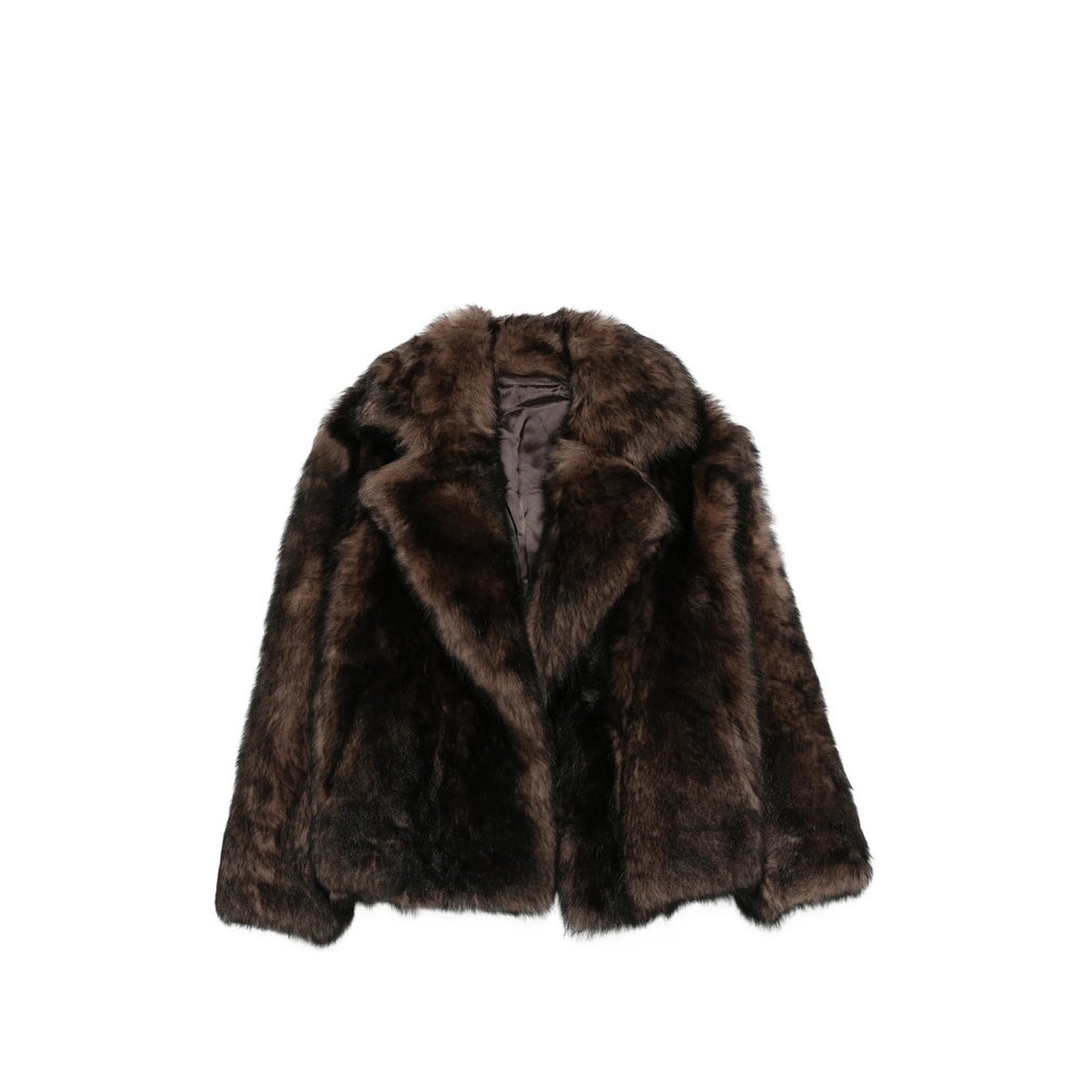 Salvatore Santoro Leather Wide-lapel Jacket